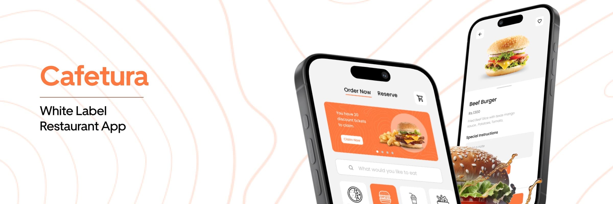 Cafetura, interface preview