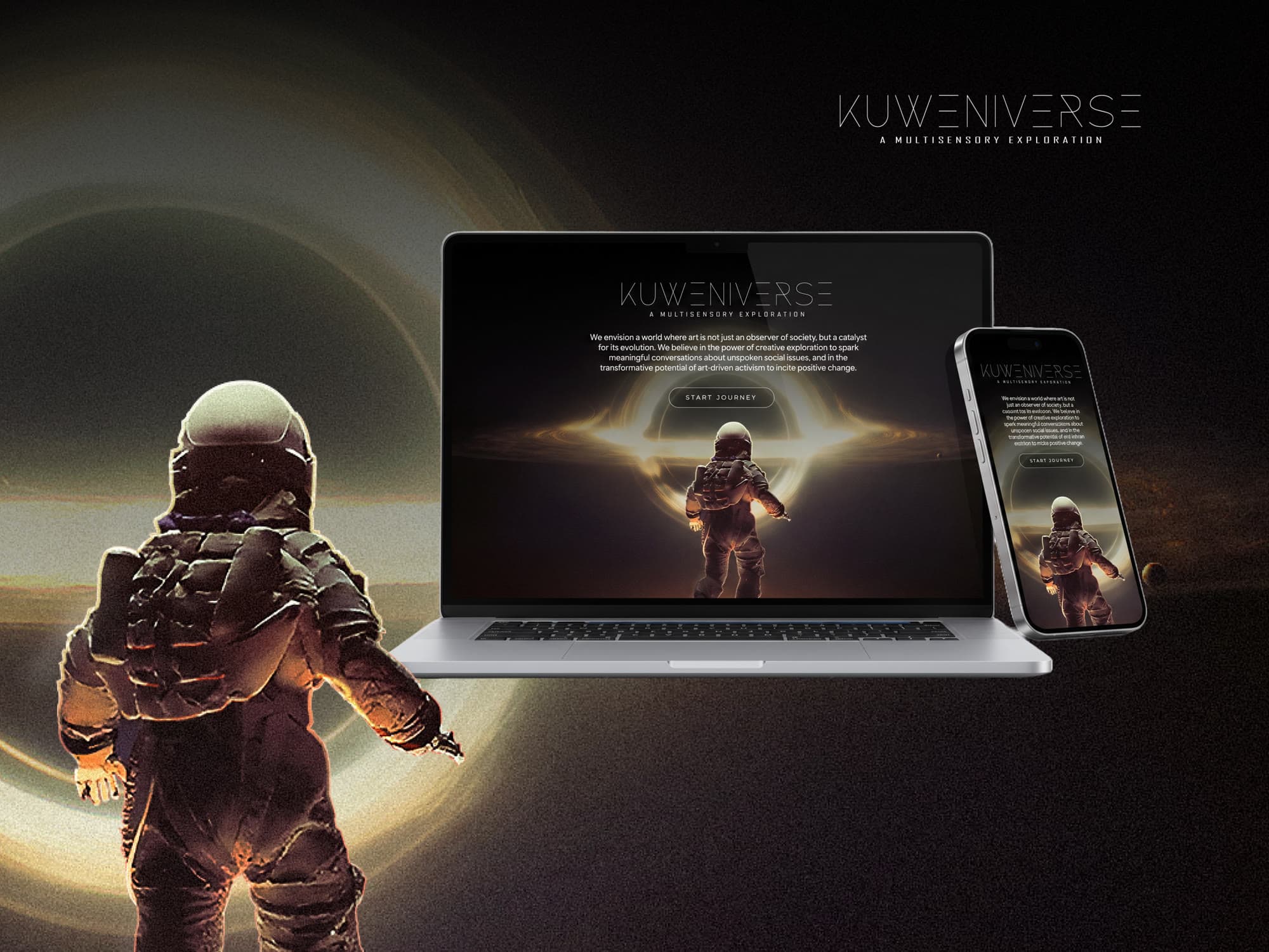 Kuweniverse, interface preview