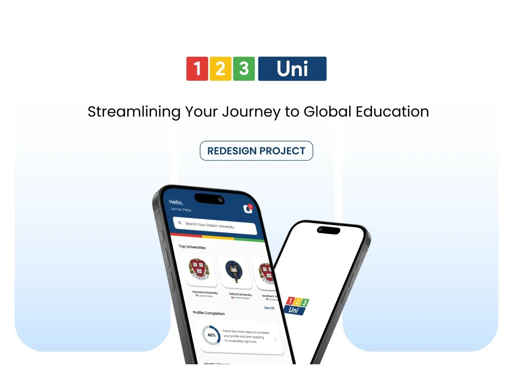 123 UNI, interface preview